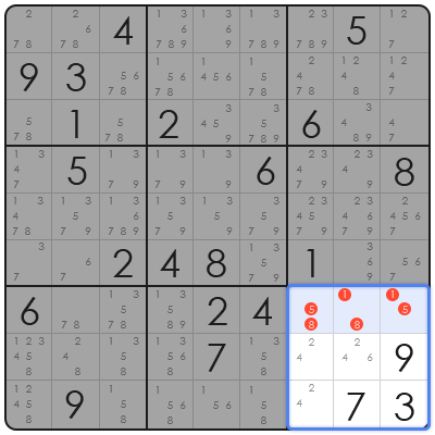 sudoku with auto candidate